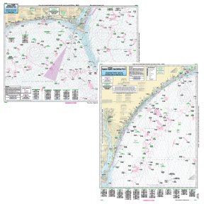 Captain Segull's Nautical Charts Off Coastal NC - (Cape Fear)